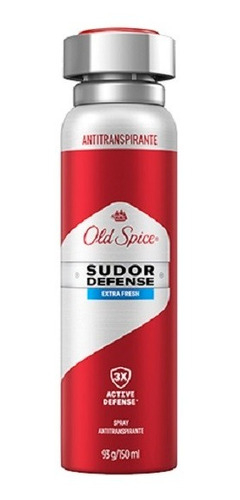 Antitranspirante Spray Old Spice Sudor Defense Extra Fresh