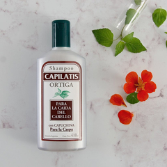 Shampoo Para La Caspa + Enjuague + Locion Capilatis Ortiga