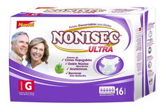 Pañales Para Adultos Descartable Nonisec Ultra Talle G 16un