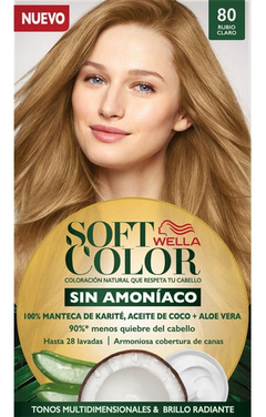 Tintura Coloracion Wella Soft Color Sin Amoniaco Kit - Tienda Ramona