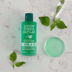 Shampoo Cabellos Secos + Enjuague + Locion Capilatis Ortiga - tienda online