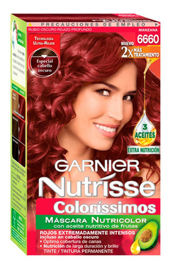 Imagen de Coloración Tintura Permanente Garnier Nutrisse Colorissimos