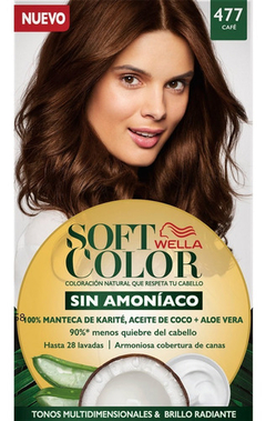 Tintura Coloracion Wella Soft Color Sin Amoniaco Kit - comprar online