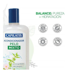 Shampoo + Acondicionador Capilatis Pelo Mixto Línea Botánica - tienda online