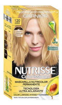 Coloración Tintura Permanente Garnier Nutrisse Colorissimos - Tienda Ramona