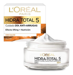 Crema Antiarrugas Loreal Hidra Total 5 55+ Con Calcio en internet