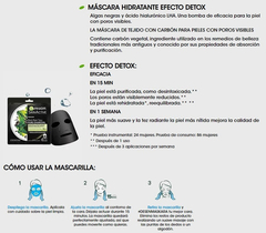 Mascarilla Matificante Tela Garnier Pure Carbon Detox en internet