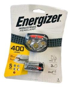 Linterna Led Vincha Minera Energizer Manos Libres 400 Lumens