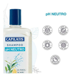 Shampoo Capilatis Ph Neutro Limpieza Profunda 420ml en internet