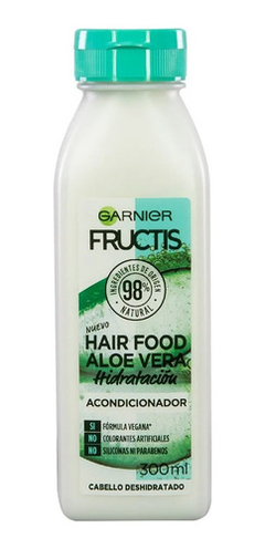 Shampoo + Acodicionador Garnier Fructis Hair Food Aloe Vera - Tienda Ramona