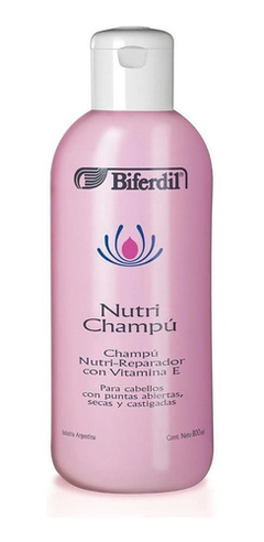 Shampoo Biferdil Nutri-champu Con Vitamina E 800ml