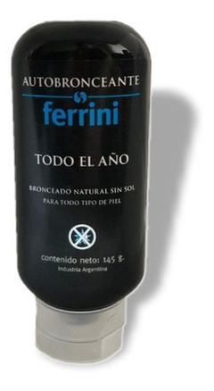 Autobronceante Emulsion Hidratante Ferrini Rostro Y Cuerpo