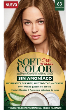 Tintura Coloracion Wella Soft Color Sin Amoniaco Kit - tienda online
