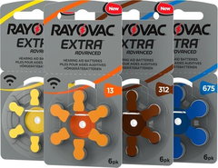 Pilas Para Audífono Rayovac Extra Advanced 10 Blisters De 6u - tienda online