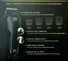 Cortadora De Pelo Profesional Gama Pro 9 Ultra Afilada en internet