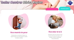 Toallitas Femeninas Nosotras Clasica Tela Gel 3 Ecopacks X16 - Tienda Ramona