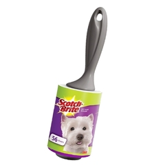 Rodillo Saca Pelusas Scotch Brite 3m 56 Hojas Adhesivas Quita Pelos De Mascotas