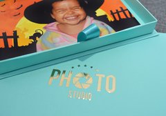 Kit com 30 caixas para pen drive e fotos 10x15 Curaçao Dourado na internet