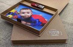 Kit com 30 caixas para pen drive e fotos 10x15 Kraft Prata - loja online