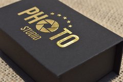 Kit com 30 Caixas de Pen Drive Dourado - comprar online