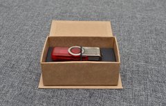 Kit 30 Caixas de Pen Drive Kraft gravação Azul - loja online