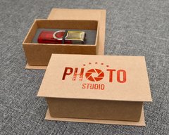 Kit 30 Caixas de Pen Drive kraft gravação Vermelha na internet
