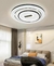 Lampara Techo Diseño Circular Led Luz Fria Y Calida 60 Cm