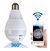 Camara Seguridad Lampara Led 360º Wifi Parlante Sensor - tienda online