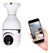 Camara Domo Seguridad Wifi Foco Sensor Lente 360° Led