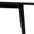 Mesa rectangular base simil marmol patas negras 140x80 en internet