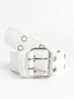 Cinturón Tachas Blanco (78115)