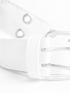 Cinturón Tachas Blanco (78115) - comprar online