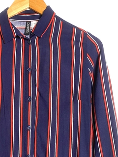 2da Camisa H&M T.XS Azul Y Rojo (85007) - comprar online