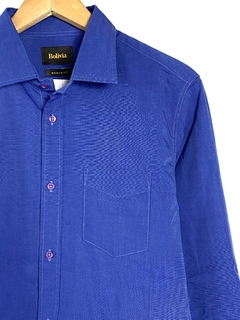 Camisa bolivia T.M Azul (M5983) - comprar online