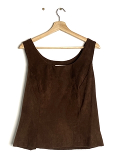 Musculosa Sheri martin T.L Marron (80692)