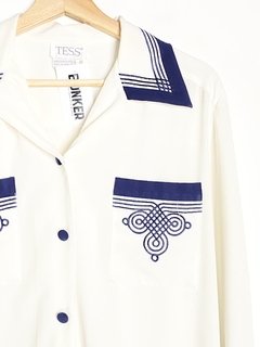 Camisa Vintage Tess T.L Blanco (80700) - comprar online