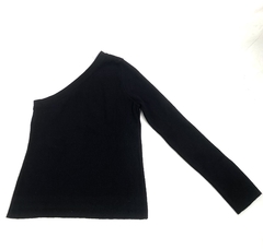 Remera Off Shoulder T.S Negro (84372)