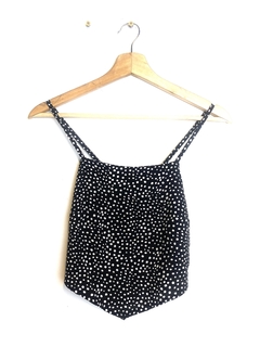 Conjunto NEGRO LUNARES T.XS (82457)