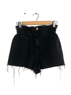 Short forever 21 T.xs Denim Negro (81670)