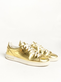 Zapatilla Louis Vuitton T.35 Dorado (82018)