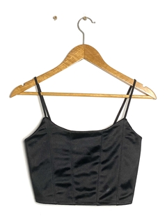 Top Aeropostale T.S Negro (82048)