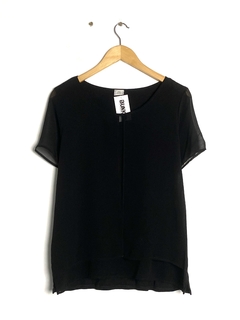 Remera ZARA T.M Negro Gasa (82185)