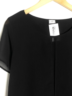 Remera ZARA T.M Negro Gasa (82185) - comprar online