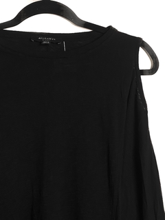 Remera negra ALLSAINTS T.XS (V2613) - comprar online