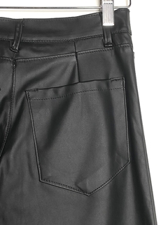 Pantalon Ecocuero Negro (79609) en internet