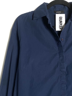 Camisa Azul Poplin Ginebra T.2 (V2546) - comprar online
