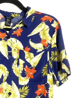 Camisa floral Hawaina Forever 21 T.S (V2914) - comprar online