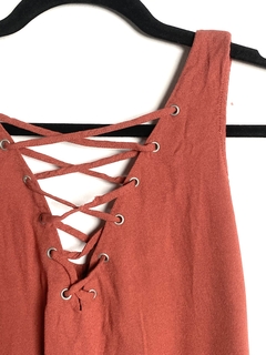 Musculosa Terracota Forever 21 T.S (V2475) - comprar online