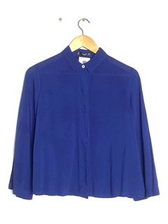 Camisa mango T.XS Azul (79948)