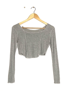 Remera T.S Gris (80154)